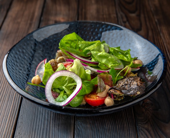 Charcoal grilled eggplant with Labneh cream