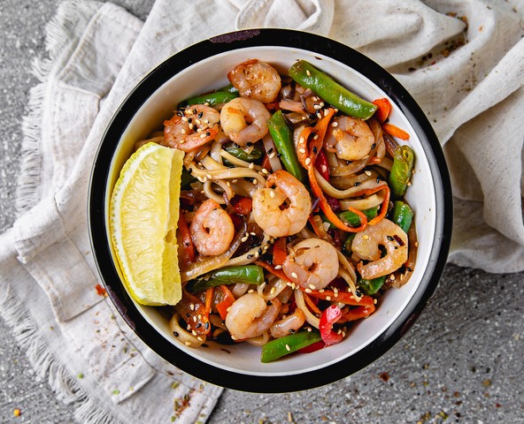 Shrimp Wok
